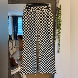 Lane 201 Checkered Pants - size medium